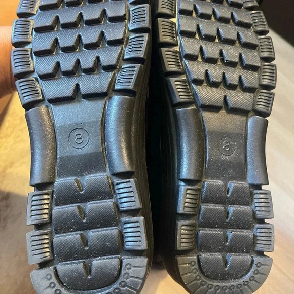 Golden Road Women’s winter waterproof Boots black/ grey fur size 8 - Picture 6 of 8